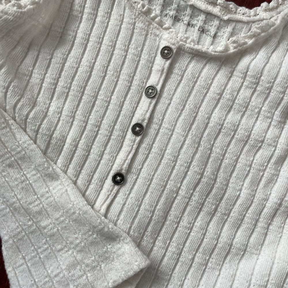 AE cropped knit tank